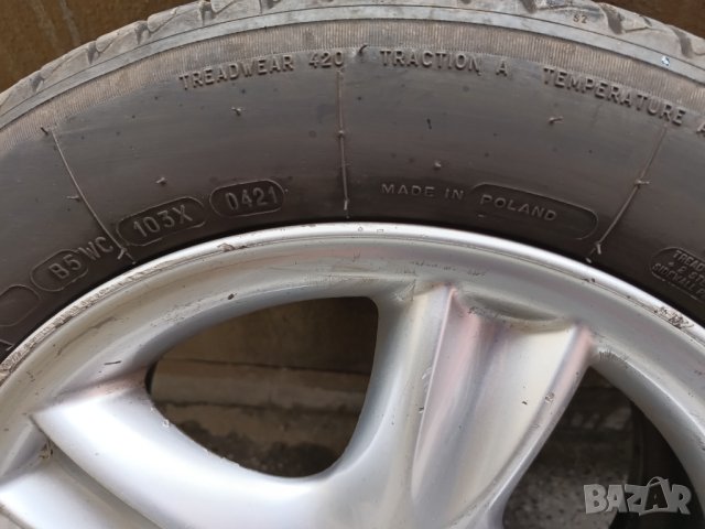  BFGOODRICH летни гуми + лети джанти, снимка 5 - Гуми и джанти - 40699166
