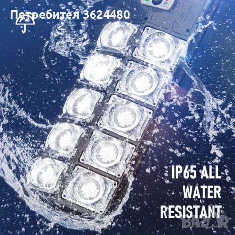 Улична лампа със соларен панел с дистансиоонно W789B-5, снимка 4 - Соларни лампи - 41859486