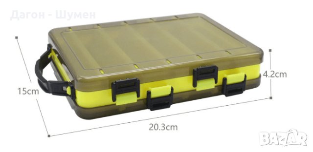 Двустранни кутии за изкуствени примамки - големи - 12 лв., средни - 10 лв., снимка 5 - Такъми - 41080429