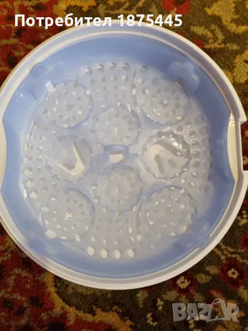 Philips стерилизатор за бебешки шишета, снимка 2 - Прибори, съдове, шишета и биберони - 48465921