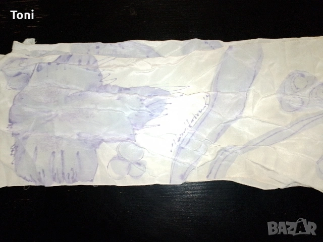 шал копринен 6 броя , снимка 2 - Шалове - 53413022