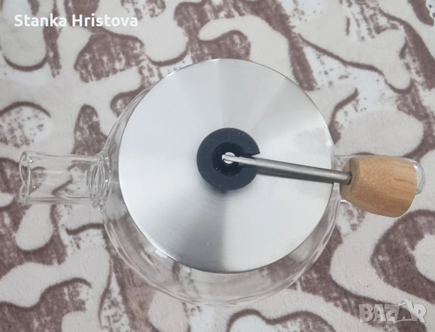 Стъклена кана за чай Beem., снимка 3 - Кани - 53563420