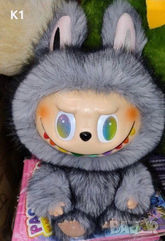 Лабубу Zimomo 40см / плюшена играчка Лабубу Зимомо, снимка 5 - Плюшени играчки - 51606862