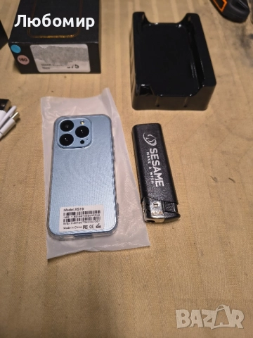 Мини телефон за деца/студенти, 3-инчов дисплей, най-малкият телефон, Face ID/двойна камера , снимка 7 - Други - 52249786