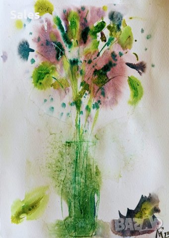 Картини Акварел , снимка 2 - Картини - 41208927