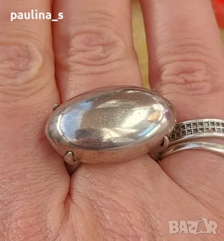 Три различни модели / Винтидж / Масивен дизайнерски сребърен пръстен проба 925 и Житен клас , снимка 9 - Пръстени - 42988584