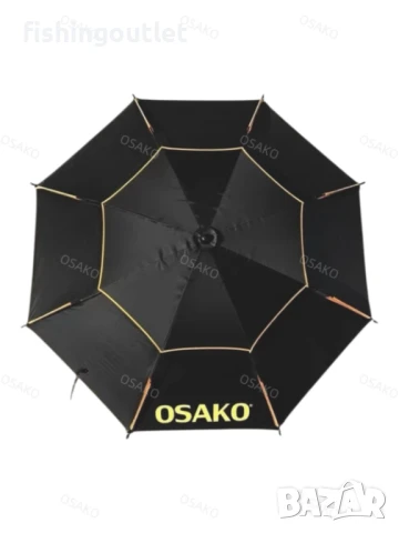 Рибарски чадър с UV Osako SW260,2.6м с функция проветряване, снимка 2 - Такъми - 36753386