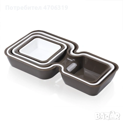 Цветни купички от 6 части., снимка 2 - Кутии за храна - 53155018