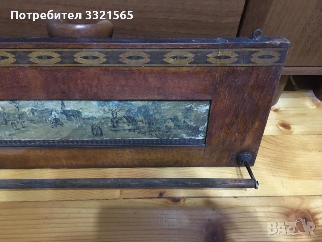 Ретро закачалка за кърпи, снимка 11 - Антикварни и старинни предмети - 39721595