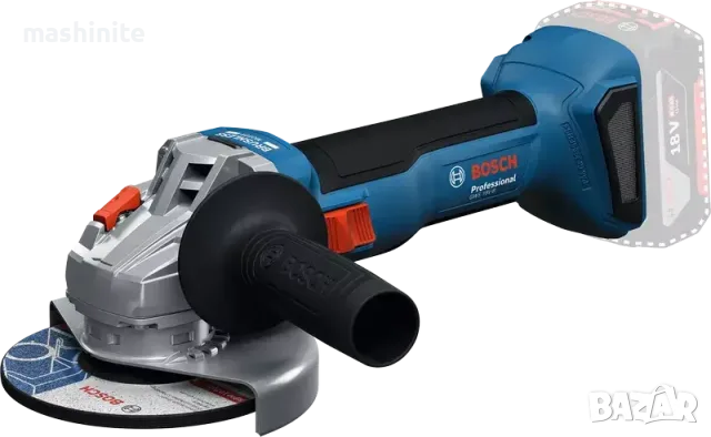 Акумулаторен ъглошлайф Bosch GWS 18V-8 Solo