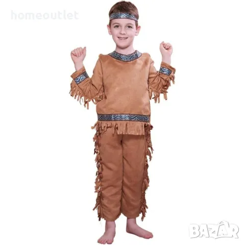 Костюм индианско племе - момче, различни размери