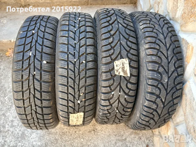 Зимни гуми 6 джанти 13цола.145/70/13.Fulda÷Hankook-7 мм грайфер 