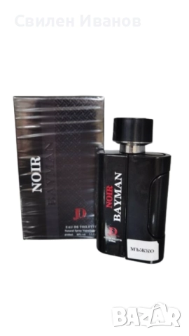 NOIR BAYMAN Eau De Toilette for Men 100ml. Добре дошли в света на неповторимия стил и интрига с NOIR, снимка 1