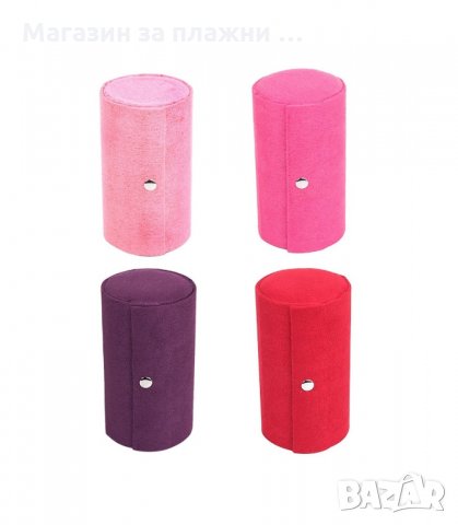 КОКЕТНА КУТИЯ ЗА БИЖУТА, ЦИЛИНДЪР НА ТРИ НИВА - код 1937, снимка 4 - Други - 34236986