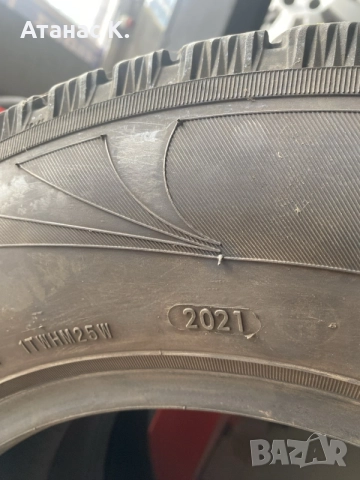 195 75 16C DOT2021 6мм. грайфер 2броя, снимка 3 - Гуми и джанти - 56203566