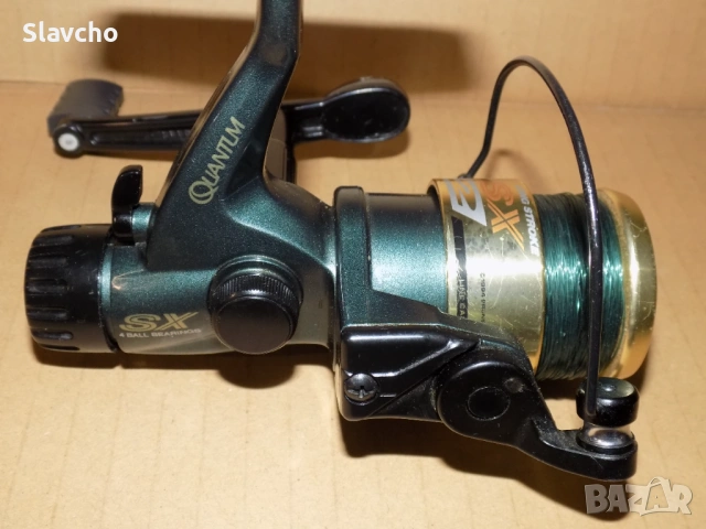 Риболовна макара - Quantum Zebco SX2/ 4 ball bearing/ long stroke, снимка 2 - Макари - 53814423