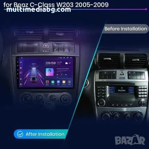Mercedes CLK class W209 [2005-2011] Мултимедия Навигация Android, снимка 2 - Аксесоари и консумативи - 51102602