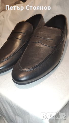 Стилни мъжки половинки от естествена кожа Top Man №44, снимка 10 - Официални обувки - 41945260
