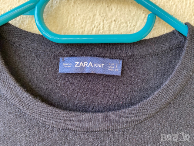 Рокля плетово с бродерии ZARA - EUR S, снимка 8 - Рокли - 44707911