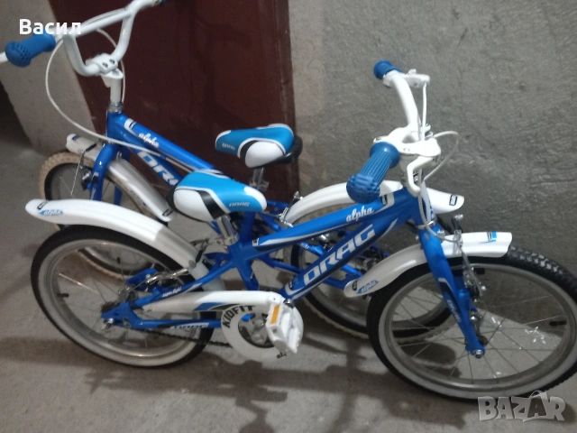 Детски алуминиеви велосипеди Драг 16 и 18 цола, отлични 