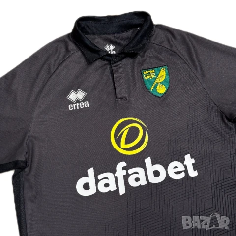 Мъжка тениска Errea x Norwich 2015 Third Kit | M, снимка 2 - Тениски - 51023491