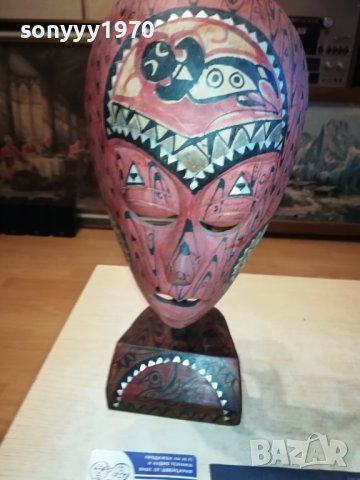 MASK-35СМ ВНОС FRANCE 2407231419, снимка 10 - Антикварни и старинни предмети - 41642993