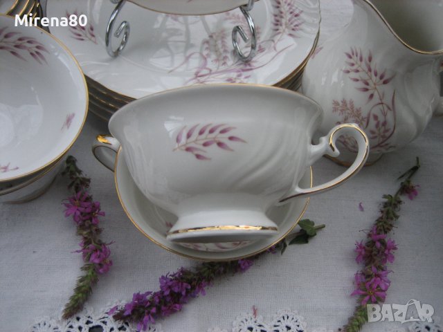 * Thomas * - Germany - старинен сервиз за чай !, снимка 5 - Сервизи - 41670351