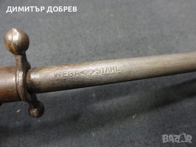 СТАР МАСАТ ТОЧИЛО ЗА НОЖ WEGA STAHL GERMANY, снимка 2 - Антикварни и старинни предмети - 51936315