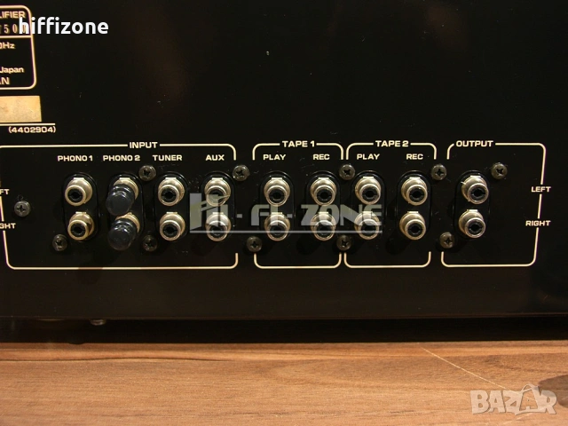  Предусилвател Hitachi hca-7500 , снимка 7 - Ресийвъри, усилватели, смесителни пултове - 53694398