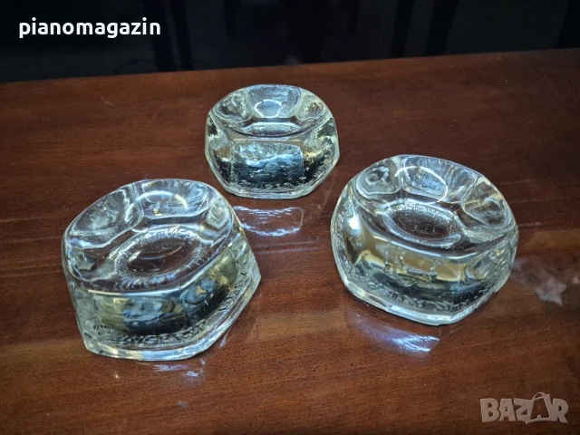 Стъклени подложки за роял/ за предпазване на пода, снимка 2 - Пиана - 50753550