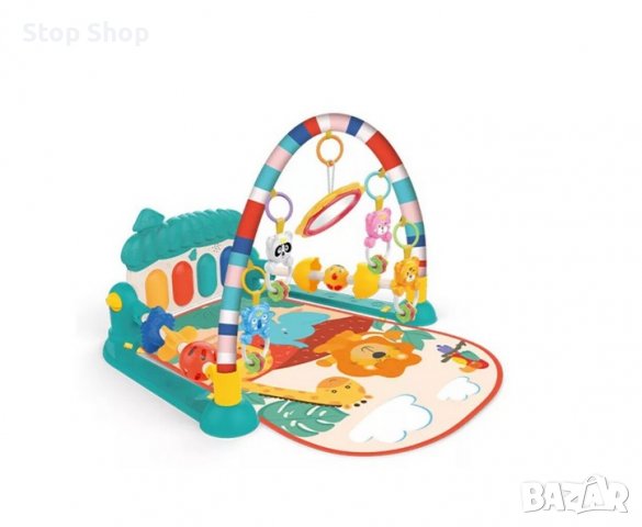 Подложка за игра със занимания за бебета, музикално пиано, снимка 2 - Музикални играчки - 39303235
