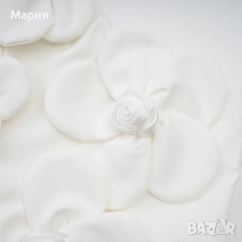 Бяла рокля Miss Rosier, снимка 5 - Рокли - 51861717