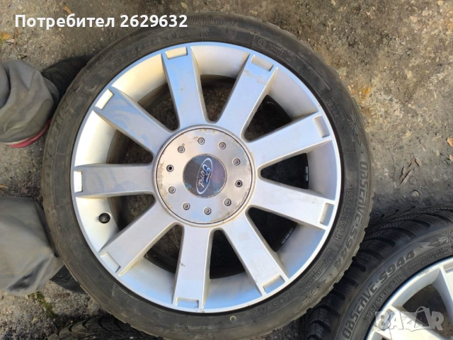 Джанти 16 с зимни гуми за Форд 4x108, снимка 2 - Гуми и джанти - 52268692