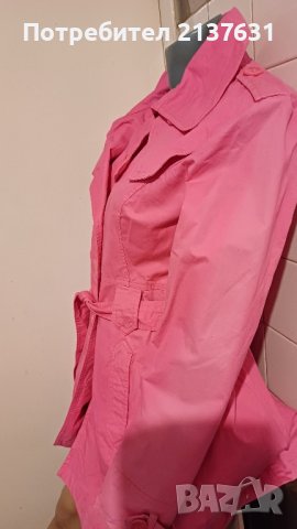 ДАМСКО РОЗОВО МАНТО - VILA -  Размер М , снимка 4 - Палта, манта - 42600924