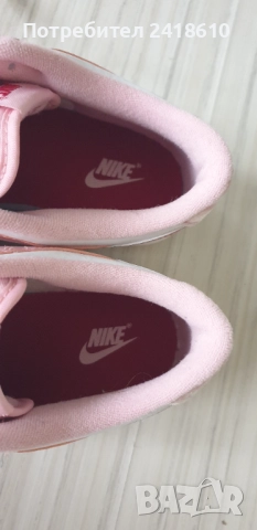 Nike  Dunk Low Pink Velvet   Size 38 /24 см. UK 5  US 5.5  НОВО! ОРИГИНАЛ! Дамски Кецове., снимка 4 - Кецове - 52575408