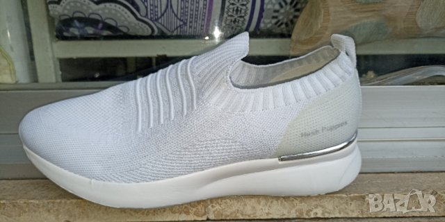 Hush puppies N42, стелка 27,5 см.Бели  оригинални ластични обувки, снимка 9 - Кецове - 41719658