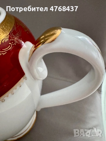 Порцеланова Кана за кафе и латиера, снимка 5 - Прибори за хранене, готвене и сервиране - 53869661