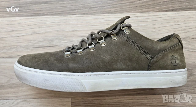 Мъжки кожени кецове Timberland Adventure 20 - 47,5, снимка 7 - Кецове - 51391911