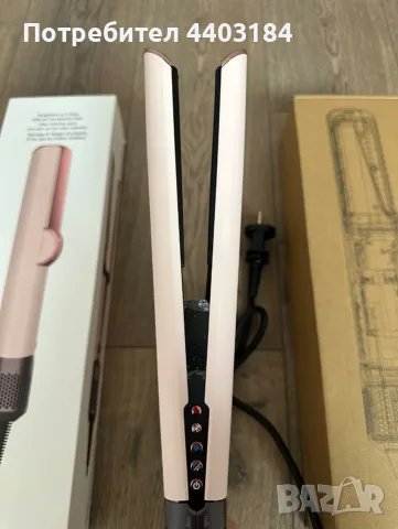 Dyson Airstrait чисто нова, снимка 3 - Преси за коса - 56341490