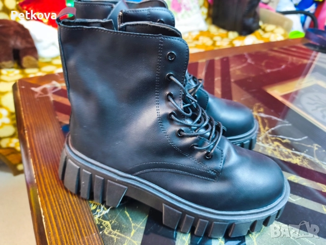 Дамски боти, чисто нови, черни , снимка 4 - Дамски боти - 51895532