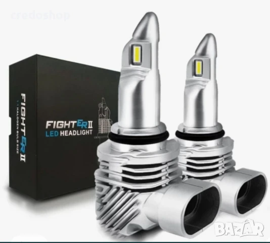Ново!Крушки Led H1, H3, H11, H8, H7 подобрено пасивно охлаждането
