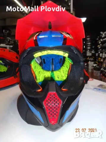 НОВО! Кросови каски MT Helmets Falcon различни разцветки мотокрос, снимка 5 - Аксесоари и консумативи - 49175610