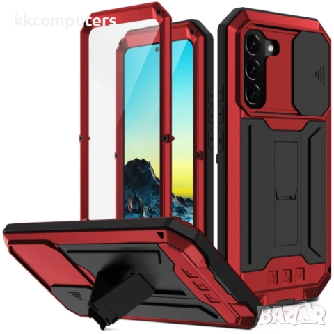 Samsung Galaxy S22+ 5G R-Just Удароустойчив/Водоустойчив Калъф 360 Градуса Защита и Протектор, снимка 2 - Калъфи, кейсове - 52248363