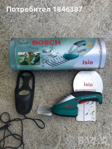 Bosch Isio 3,6 V, снимка 1 - Градинска техника - 42232751