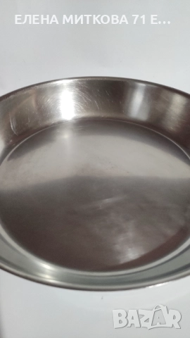 WMF масивен немски тиган от неръждаема стомана двойно дъно бакелитова дръжка, снимка 3 - Съдове за готвене - 52878497