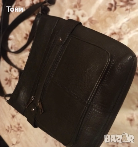 Нова Кожена Дамска Чанта , снимка 2 - Чанти - 53435045