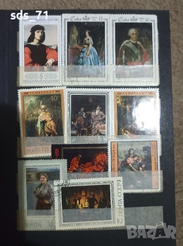 Пощенски марки около 150 броя различна тематика ,на 35 г ,отлично запазени с класьор 100 лв, снимка 7 - Нумизматика и бонистика - 51762930