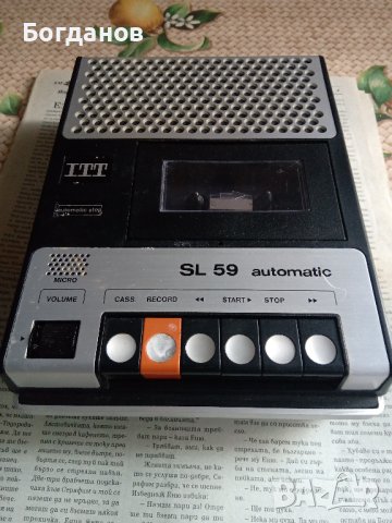 ITT SL59 AUTOMATIC - КАСЕТОФОН, снимка 2 - Радиокасетофони, транзистори - 42029486