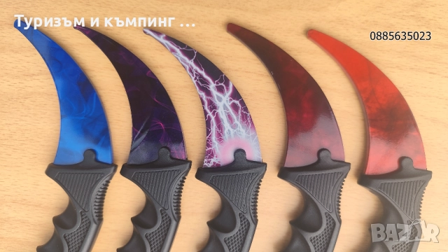 Карамбит  / тренировъчен, затъпен / - за деца, снимка 3 - Ножове - 52794015