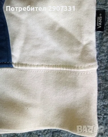 суичър с качулка (hoodie) Vans. трикольор, снимка 3 - Суичъри - 49486758